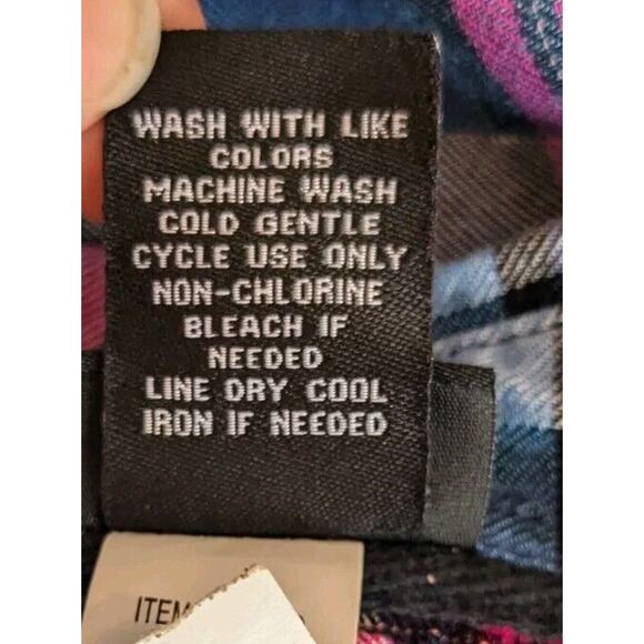 Torrid 2 Flannel Button Down Top Women's Size XXL Soft Fall Plaid Plus Size 2X - Picture 7 of 7